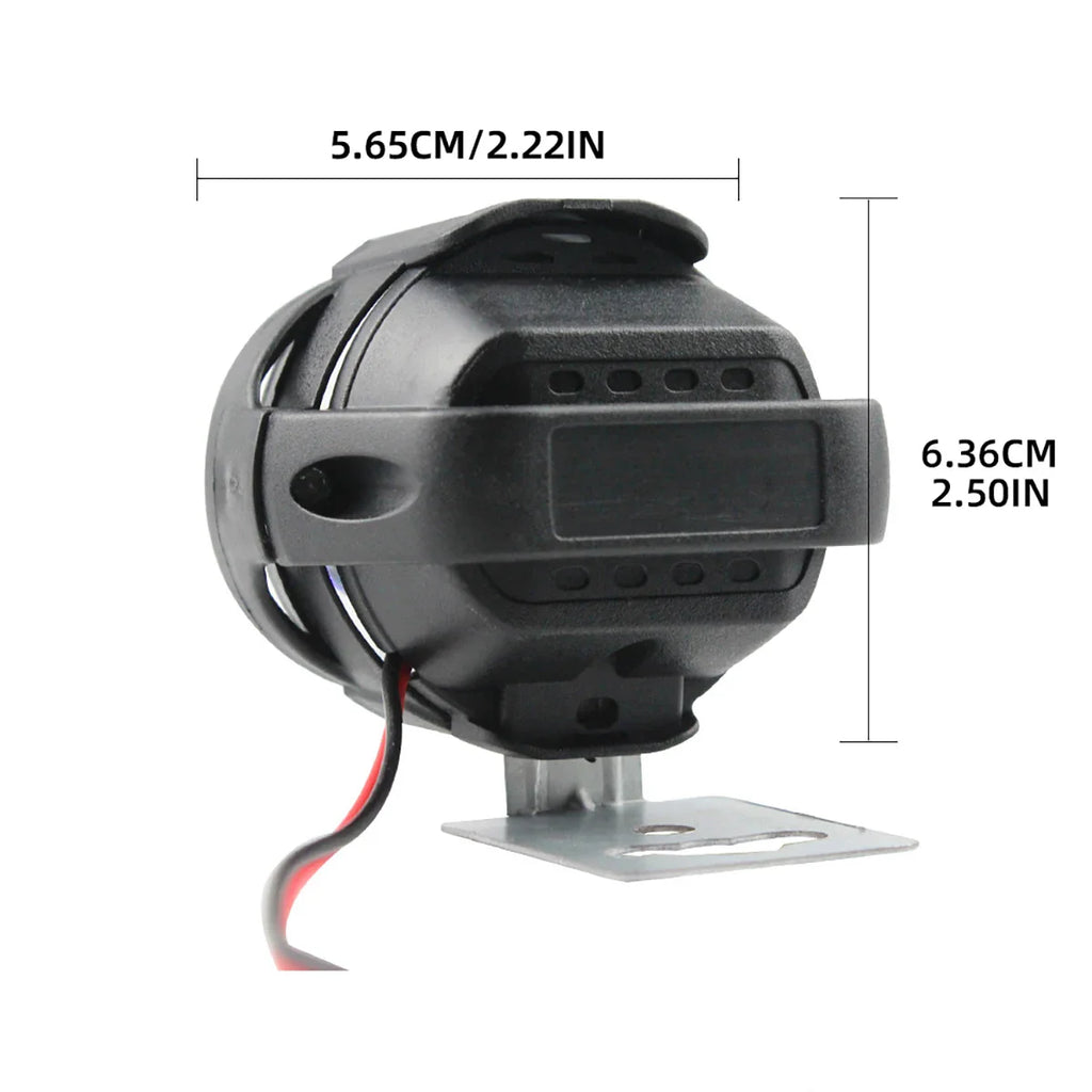 2PCS 6 LED Motorcycle Headlight Waterproof Scooters Spotlight Car Auxiliary Lamp Fog Bulb Work Lights white Universal 12v