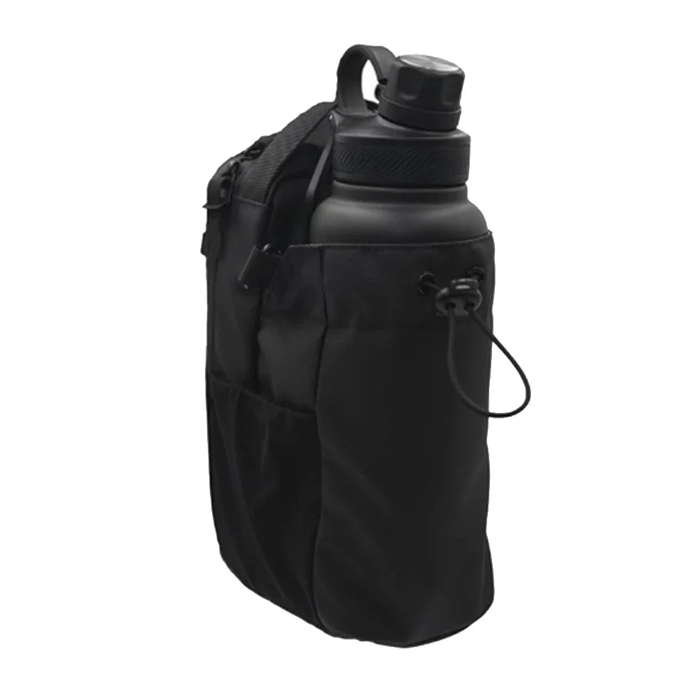 Magnetic Gym Sling Bag with Water Bottle & Phone Holder – Your Ultimate Outdoor Fitness Companion