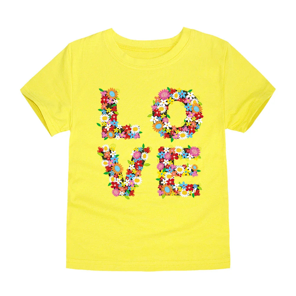 100% Cotton Girls T-Shirts