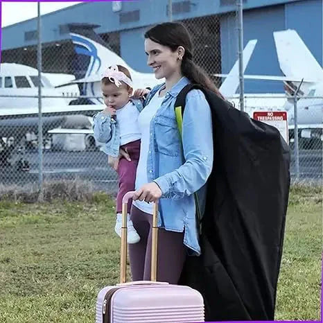 Universal Baby Stroller Travel Bag with Shoulder Belt
