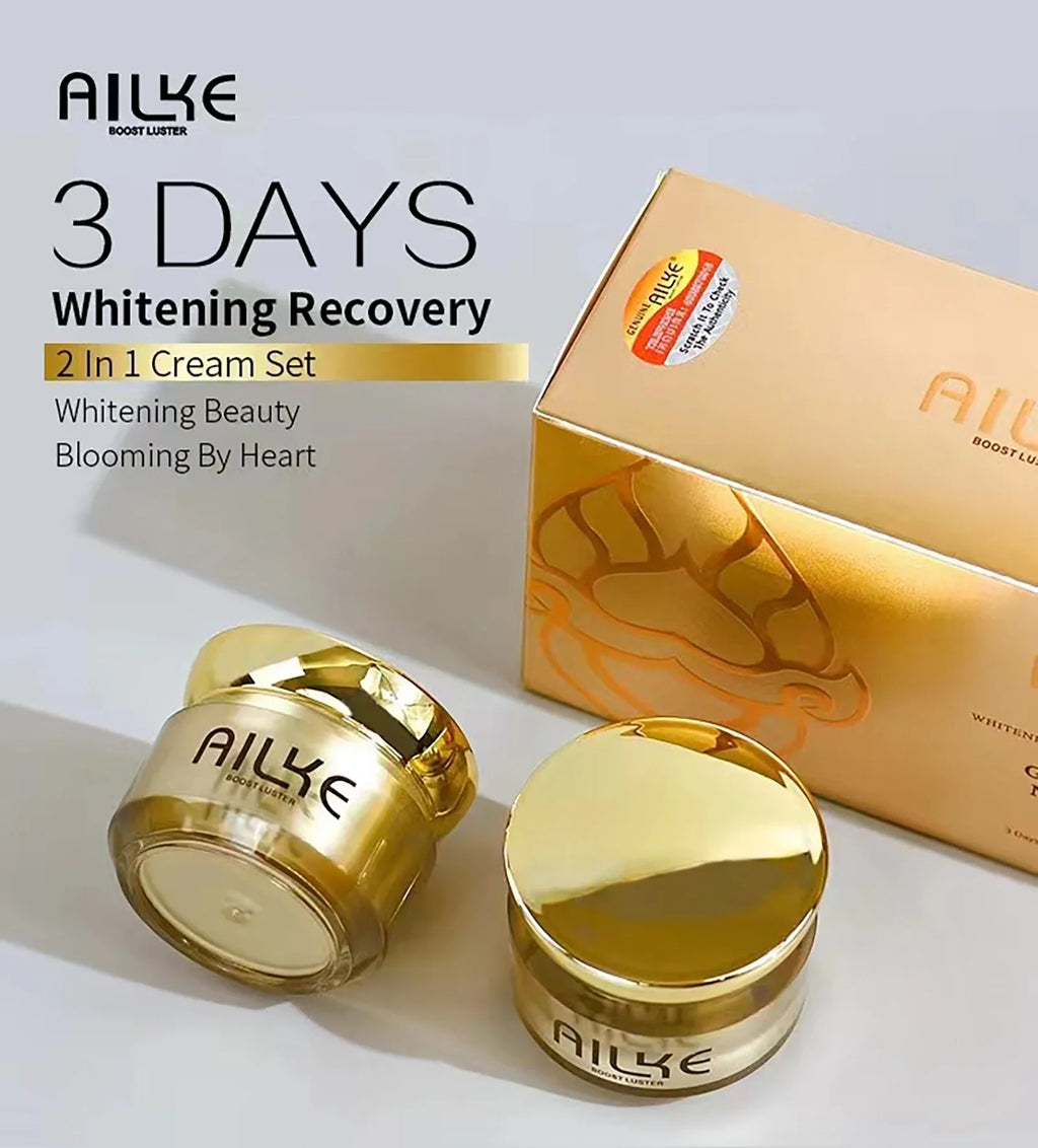 AILKE Dark Spot Corrector Hydration Facial Cream With Spf35+ Lighting Skin Tone Anti-sunburn Skin Care