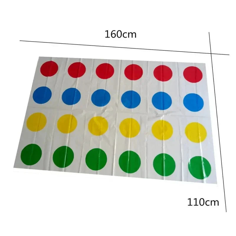 Twist Game – Funny Body Movement Mat Board Game for Family & Kids