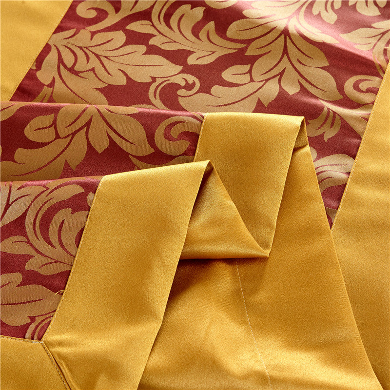Hotel Bedding Decorative Cloth Bed Runner Bedspread Pure Color