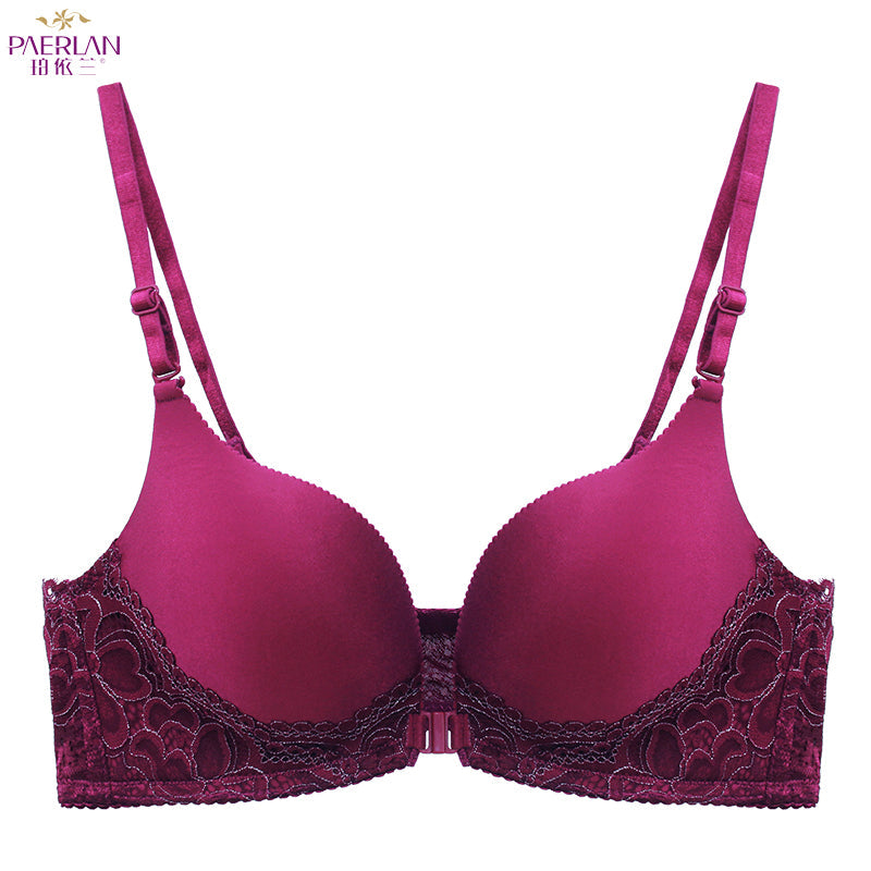 Women Front Buckle Sexy Push up Bra