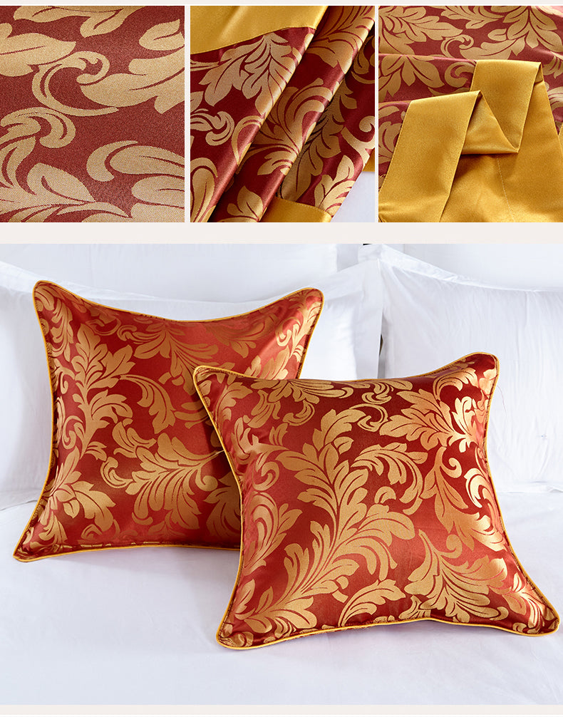 Hotel Bedding Decorative Cloth Bed Runner Bedspread Pure Color