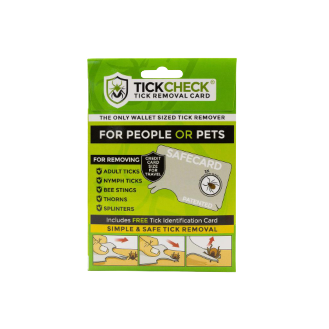 TC Wallet Sized Tick Remover Card