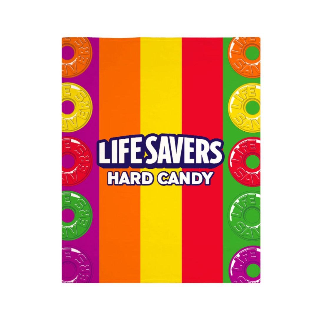 Lifesavers Throw Fleece Blanket (12 oz)