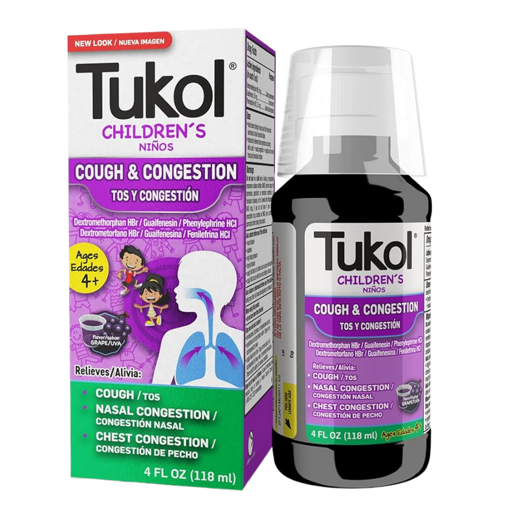 Tukol Children’s Cough Syrup Variety(4 oz)