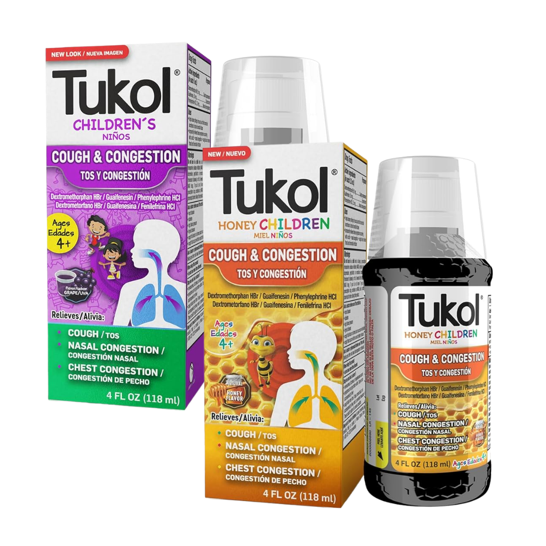 Tukol Children’s Cough Syrup Variety(4 oz)