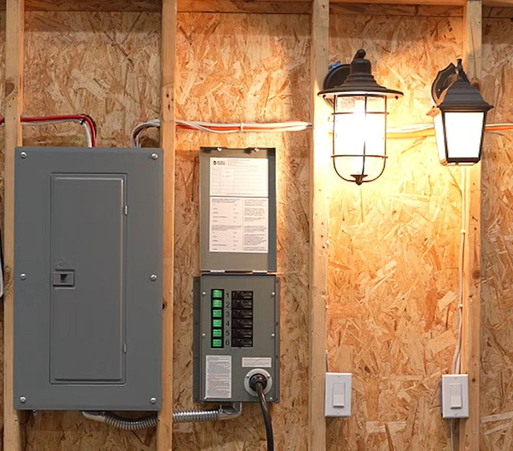 Refurbished - 120V 30A 6-Circuit Non-Automatic Transfer Switch