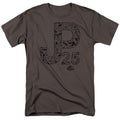 Jurassic Park JP 25 Mens T Shirt Charcoal
