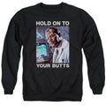 Jurassic Park Hold Onto Mens Crewneck Sweatshirt Black