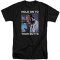 Jurassic Park Hold Onto Mens Tall T Shirt Black