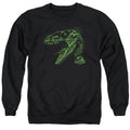 Jurassic Park Raptor Mount Mens Crewneck Sweatshirt Black