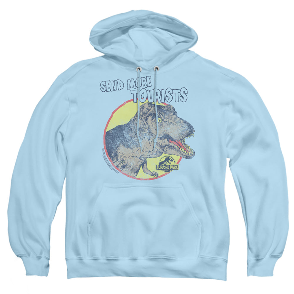 Jurassic Park More Tourists Mens Hoodie Light Blue