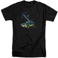 Jurassic Park Turn It Off Mens Tall T Shirt Black