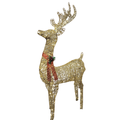 Gold Christmas Reindeer Outdoor Decoration 5 FT AA2024-11-0894