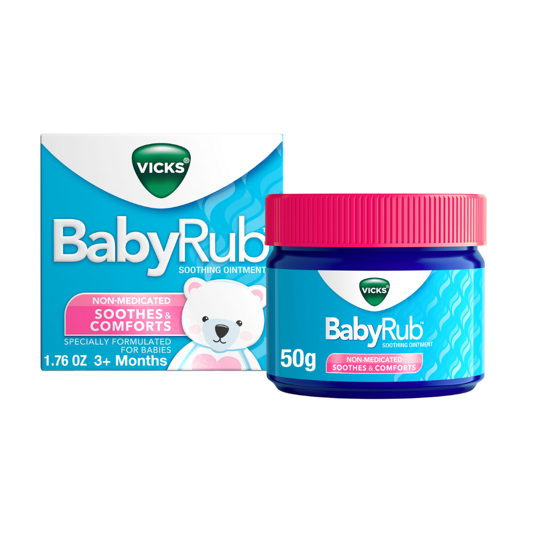 Vicks BabyRub Soothing Balm for Baby (1.76 oz)