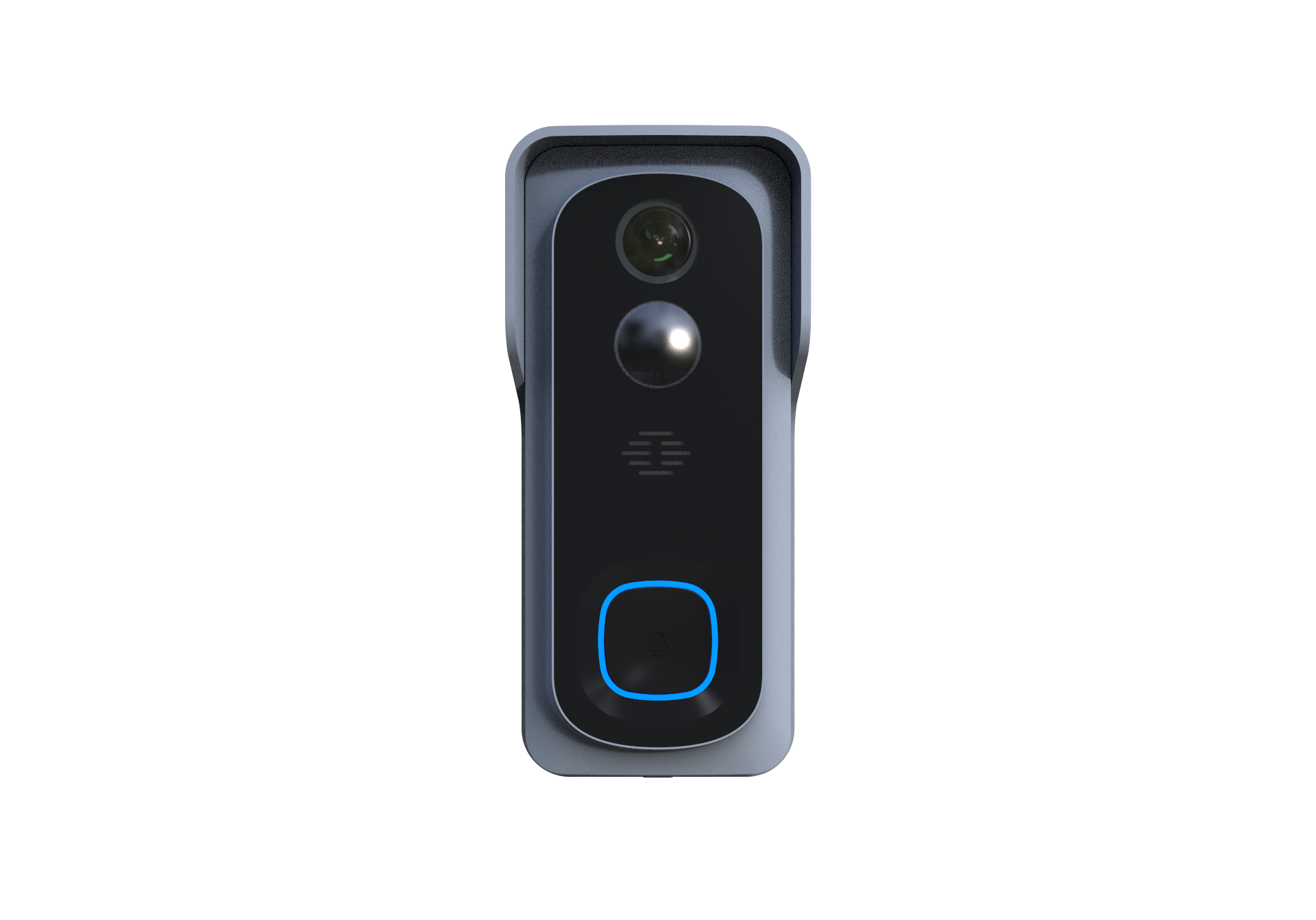 Silarius SIL-DOORBELL2MPBSDB 2MP, WiFi Battery Powered Smart Doorbell Camera + Chime (Outdoor IP65), Cloudedge app , includes 32GB MicroSD card