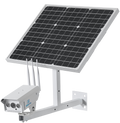 Silarius SIL-SOLARB5MP4G60W40AH Bullet 5MP 3G/4G camera with Solar Panel Power: 60W 40AH app (CamhiPro app)