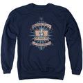Fantastic Beasts Briefcase Mens Crewneck Sweatshirt Navy Blue Officially Licensed
