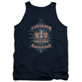 Fantastic Beasts Briefcase Mens Tank Top Shirt Navy Blue Officially Licensed