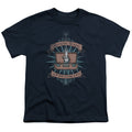 Fantastic Beasts Briefcase Kids Youth T Shirt Navy Blue Officially Licensed