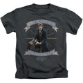 Fantastic Beasts Newt Scamander Juvenile Kids Youth T Shirt Charcoal Officially Licensed