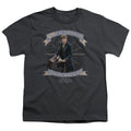 Fantastic Beasts Newt Scamander Kids Youth T Shirt Charcoal Officially Licensed