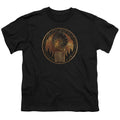 Fantastic Beasts Magical Congress Crest Kids Youth T Shirt Black Officially Licensed