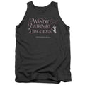 Fantastic Beasts Wanded Mens Tank Top Shirt Charcoal Officially Licensed
