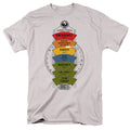 Fantastic Beasts Magical Exposure Threat Level Mens T Shirt Silver Officially Licensed