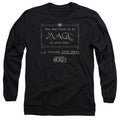 Fantastic Beasts Magic To Work Here Mens Long Sleeve Shirt Black Officially Licensed Officially Licensed