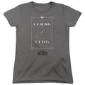 Fantastic Beasts Curse It Womens T Shirt Charcoal Officially Licensed