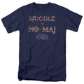Fantastic Beasts Uk Us No Maj Mens T Shirt Navy Blue Officially Licensed