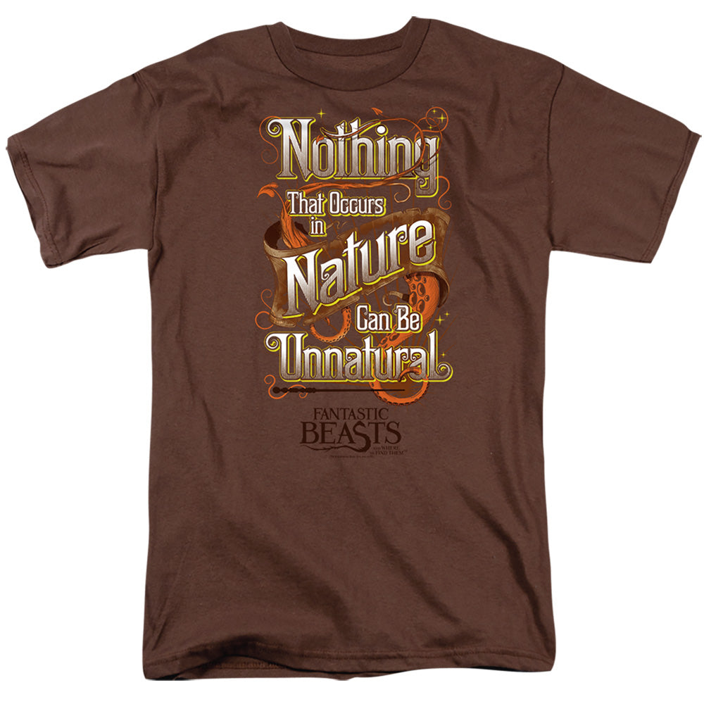Fantastic Beasts Unnatural Mens T Shirt Coffee Officially Licensed