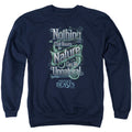 Fantastic Beasts Unnatural Mens Crewneck Sweatshirt Navy Blue Officially Licensed