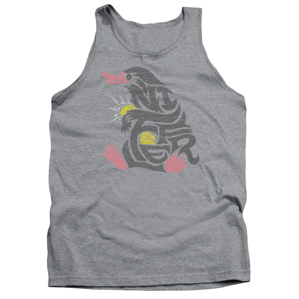 Fantastic Beasts Niffler Mens Tank Top Shirt Athletic Heather Officially Licensed