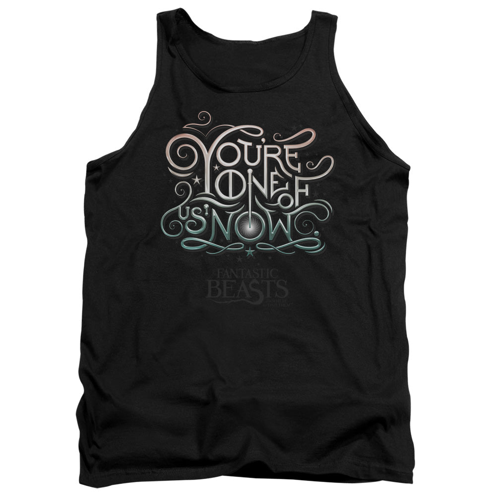 Fantastic Beasts One Of Us Mens Tank Top Shirt Black Officially Licensed