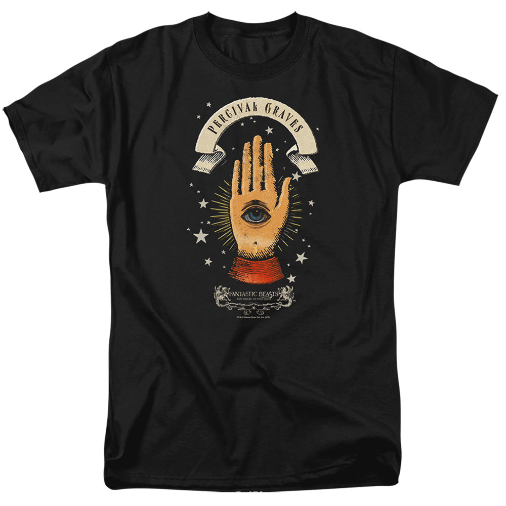 Fantastic Beasts Percival Graves Mens T Shirt Black Officially Licensed