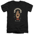 Fantastic Beasts Percival Graves Mens Slim Fit V-Neck T Shirt Black Officially Licensed