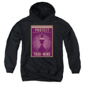 Fantastic Beasts Protect Your Mind Kids Youth Hoodie Black Officially Licensed