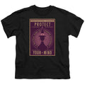 Fantastic Beasts Protect Your Mind Kids Youth T Shirt Black Officially Licensed