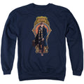 Fantastic Beasts Newt Scamander Mens Crewneck Sweatshirt Navy Blue Officially Licensed