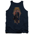 Fantastic Beasts Newt Scamander Mens Tank Top Shirt Navy Blue Officially Licensed