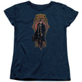 Fantastic Beasts Newt Scamander Womens T Shirt Navy Blue Officially Licensed