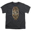 Fantastic Beasts Scamander Monogram Kids Youth T Shirt Charcoal Officially Licensed