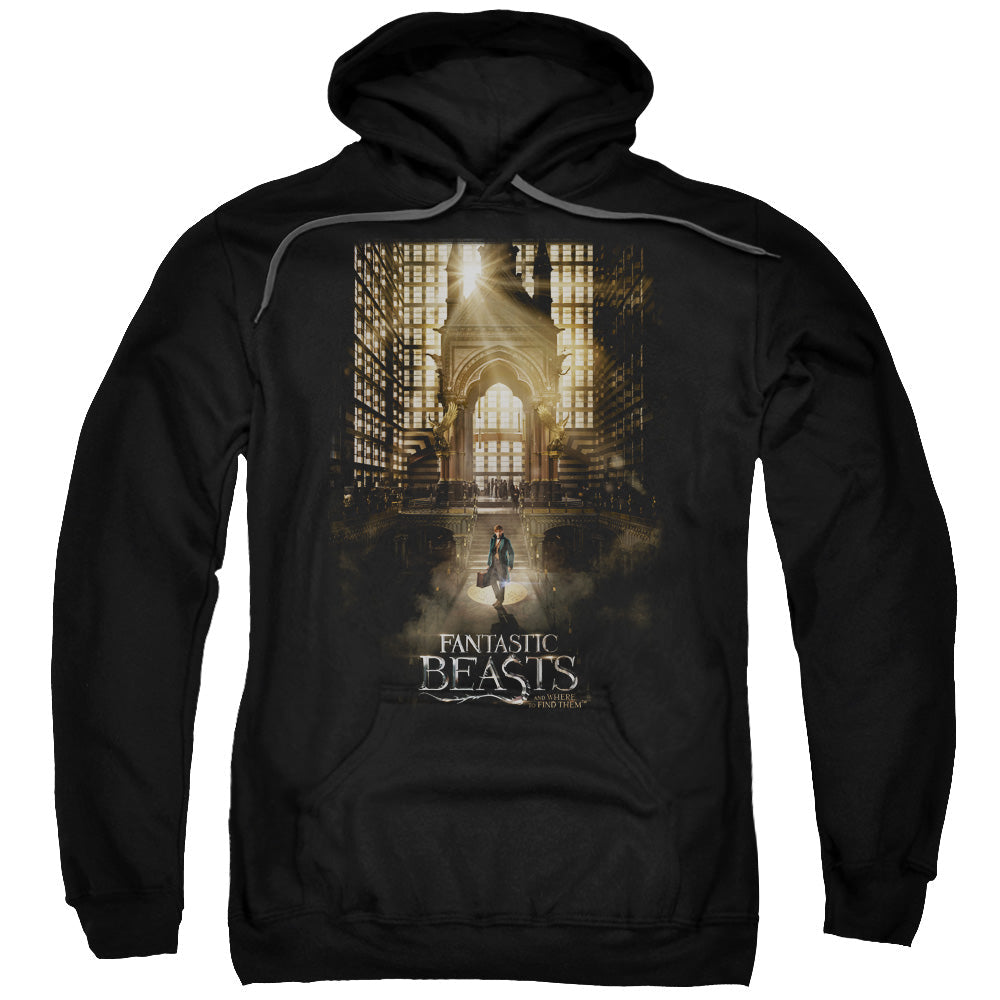 Fantastic Beasts Poster Mens Hoodie Black Officially Licensed