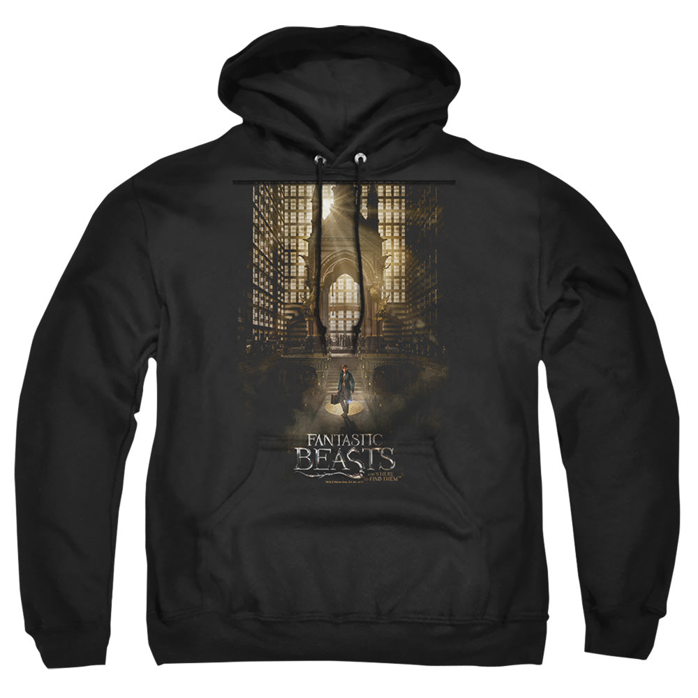 Fantastic Beasts Poster Mens Hoodie Black Officially Licensed