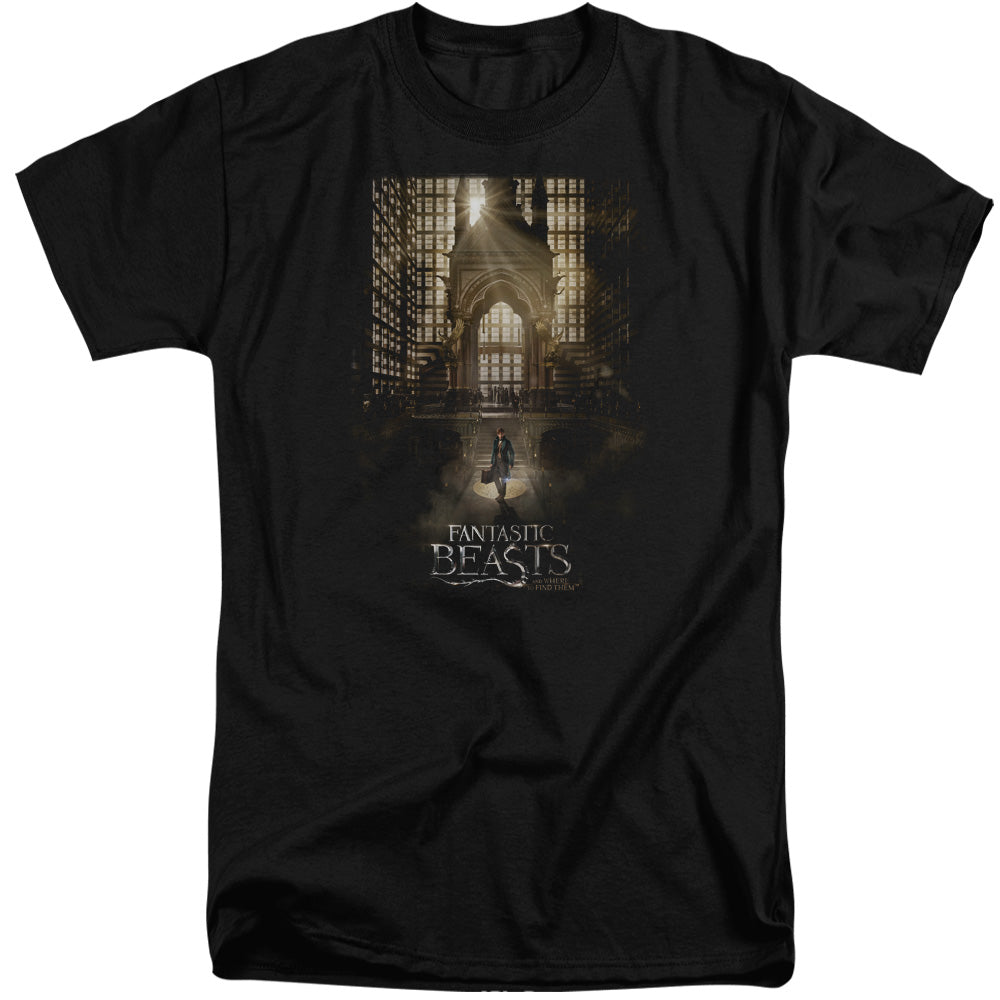Fantastic Beasts Poster Mens Tall T Shirt Black Officially Licensed